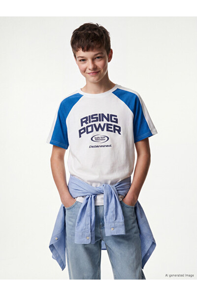 LC Waikiki Timeless Clothing & Timeless Choices Printed Boys' T-Shirt