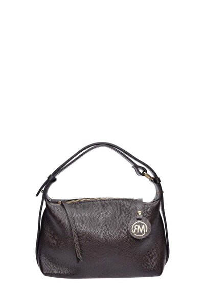 SimpleFind Roberta M Geanta piele -Rosa-Maro inchis,Geanta de umar piele natu...
