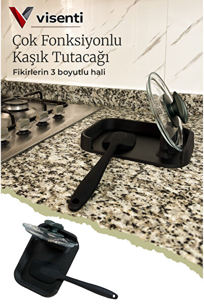 Çok Fonksiyonlu Kaşık Tutacağı