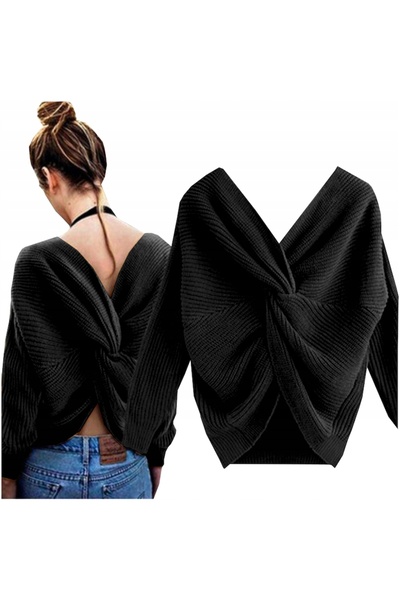 SNM Pulover Dama, Snm, Fabricat Din Lana Calda, Impletitura Decorativa, Decol...