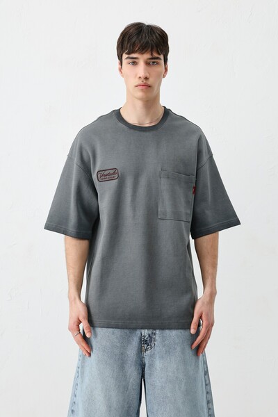 VAMOSCLO Oversize Printed T-Shirt