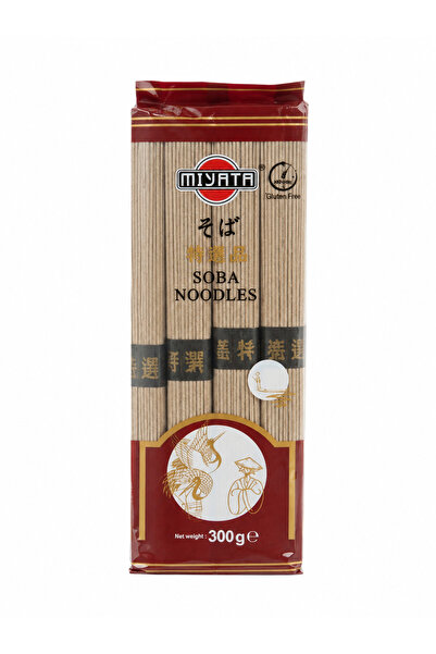 Miyata Paste Soba din Hrișcă 300 g – Tăiței Japonezi pentru Rețete Asiatice