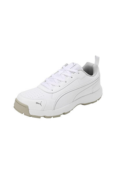 Puma Cricket Classicat White-Puma Silver Shoes