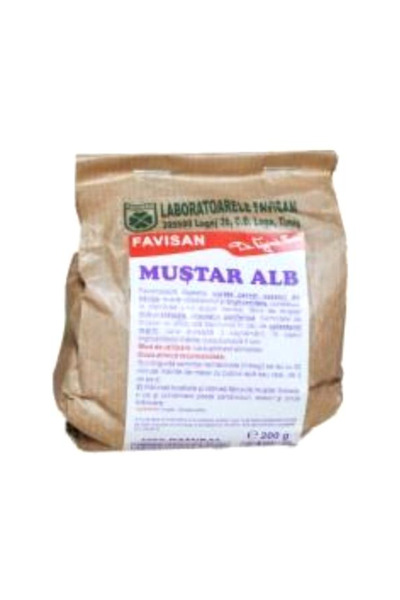 Favisan Mustar Alb Favisan, 200g