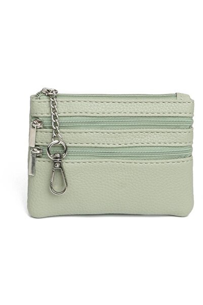 STARSTAR Women's wallet chestnut brown with key ring.