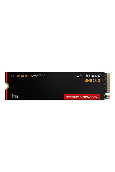 WD SSD Black SN8100 1TB M.2 2280 PCIe Gen5 x4 NVMe, Citire/Scriere: 14900/110...