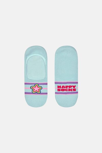 Happy Socks - Blue Star Patterned Ballerina Socks