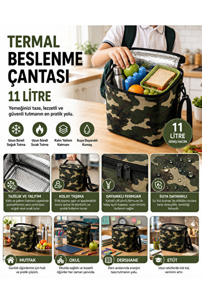 Vip Home Concept Market Ürünleri Geantă termică de 11 litri, izolată termic, ...