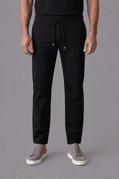 Bisse Black Jogger 4 Pocket Pants