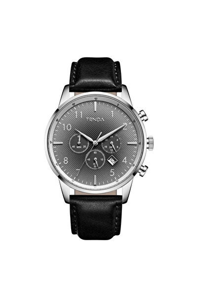 TRNDA Men's Stainless Steel Watch, Gray Dial | Trn-Ss43g