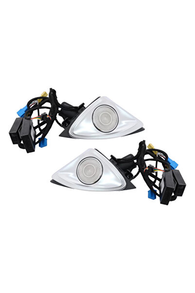 tuningset LED ротационни високочестотни говорители за предни врати, 64 цвята,...
