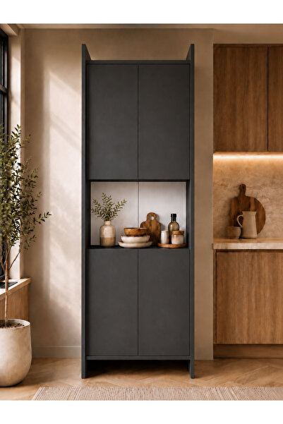 melura home LUNARİS ÇOK AMAÇLI MUTFAK BANYO DOLABI %100 MDF