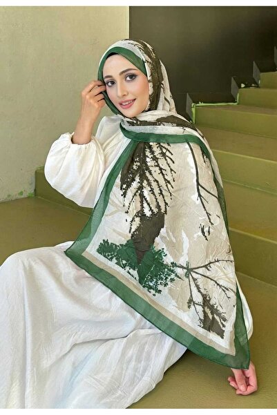 İSTANBULSTYLEMODA Patterned Bamboo Cashmere Shawl