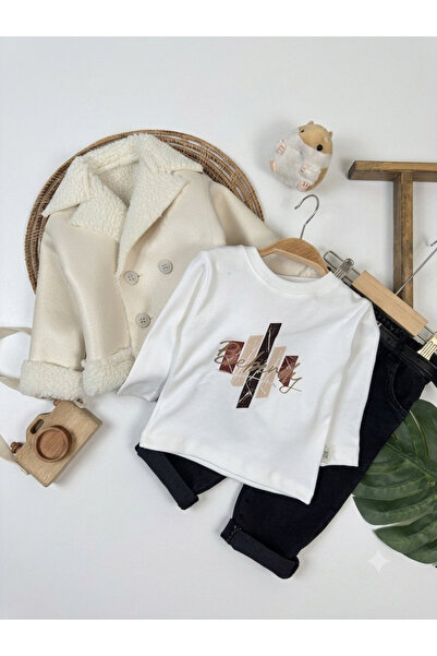 bebendy baby&kids Winter Coat, Artificial Leather, Fur Inside, Belted, Lycra ...