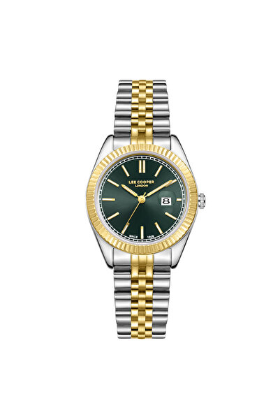 Lee Cooper Women's Analog Green Dial Watch - LC08210.250