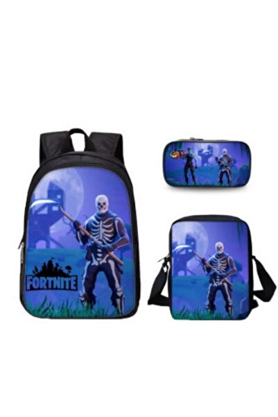 Other 3-In-1 Backpack set School Backpack Blue