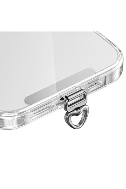 Choice3 Grey Can Rotate 360 ° Phone Lanyard Tab Anti-fall Snap Strap Mobile P...