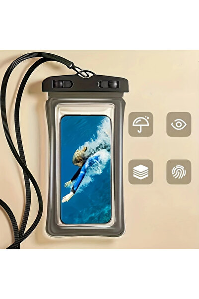 Choice black IP68 Universal Waterproof Phone Cases Bag For IPhone17 16 15 14 ...