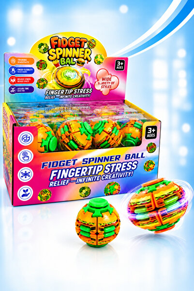 stars pearl Fidget Spinner Ball Stress Relief and Finger Movement Toy - 1 Piece