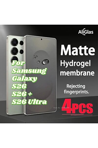 choice2 Galaxy S26 Ultra 4 Pieces Matte Hydrogel 4 Pack Suitable for S26 Seri...