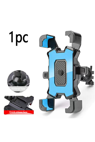 choice2 1pc-blue 1/2/4pc 360° Rotatable Bicycle Phone Universal Stand Anti Sl...