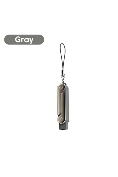 Choice Gray 240W Fast Charging Bracket Adapter Portable Type C Male To Type C...
