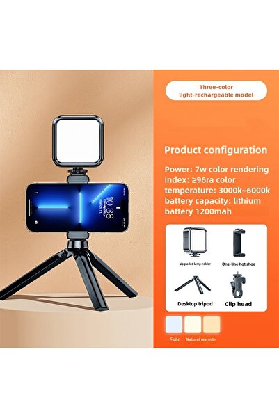 Choice1 D Mobile Phone Fill Light Portable Mini LED Light Handheld Outdoor Ph...
