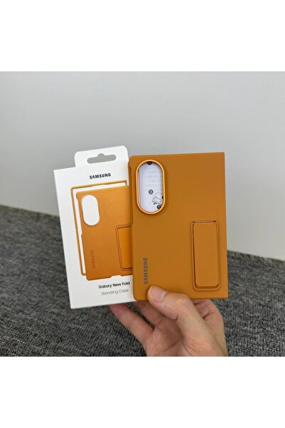 Choice4 SAMSUNG Galaxy Z Fold 8 Brown Fold8 Fold8 Ultra Stand Phone Case Matt...