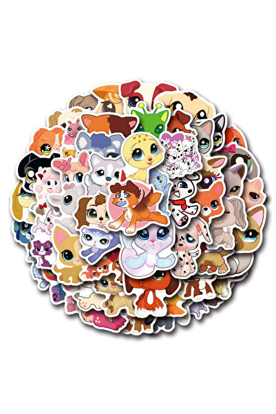 Choice 110PCS 110PCS Littlest Pet Shop Stickers Graffiti Stickers DIY Diary P...