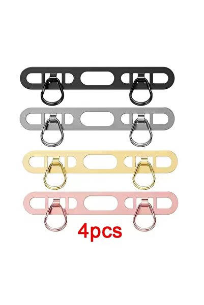 Choice13 4PCS Mixed 1/2/3Pcs Metal Phone Lanyard Side Hanging Patch For iPhon...