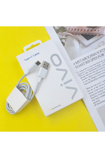 Choice 100cm WHITE Original FlashCharge Type-C Cable 4A 33W 44W 80W Fast Char...
