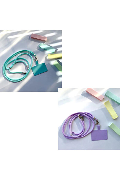 Choice10 2pcs mix 1/2Pcs Crossbody Lanyard Necklace Strap Universal Mobile Ph...
