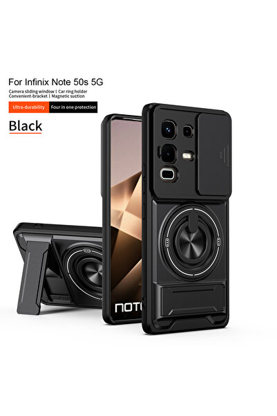 Choice16 Infinix Note 50 Pro 4G SJia - Black For Infinix Note 50S Case Infini...