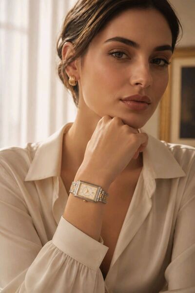 Monalisa Home Premium Steel Band Watch