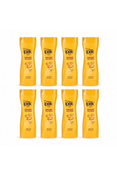İpek Saç Kremi 480 ml Tüm Saçlar İçin Pro Vitamin B5 8 Adet