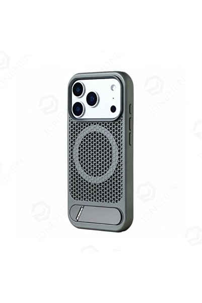 Choice46 iPhone 14 Pro Max Titanium Heat Dissipation Stand Magnetic Shockproo...