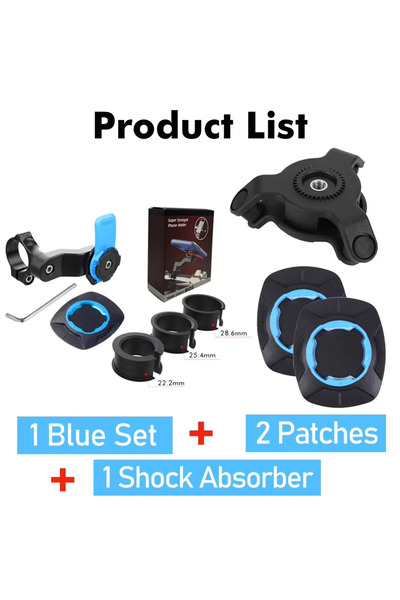 Choice Set O Motorcycle Bike Phone Holder Phone Bracket Vibration Damper Bike...