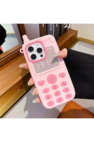 Choice iPhone17 Pro Max Only Case Cartoon Hello Kitty Pendant Telephone Phone...