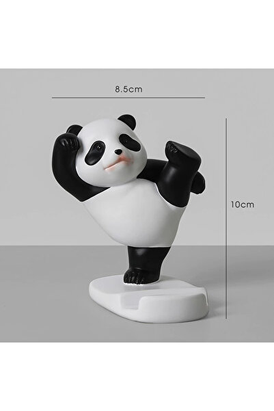 Choice black 1 Panda-Shaped Phone Stand, Adjustable, Suitable for Smartphones...