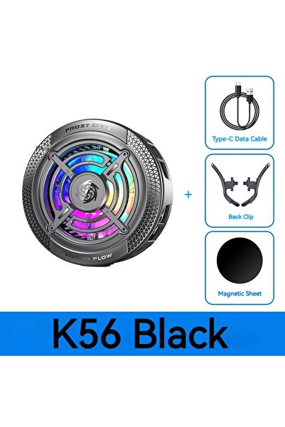 Choice k56-black 2IN1 Universal Portable Magnetic Clip Semiconductor Phone Co...