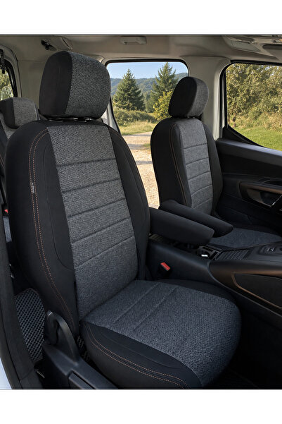 Anka Rıfter-Combo-Berlingo-Proace City - Uyumlu - ÖZEL DİKİM- Oto koltuk kılıfı