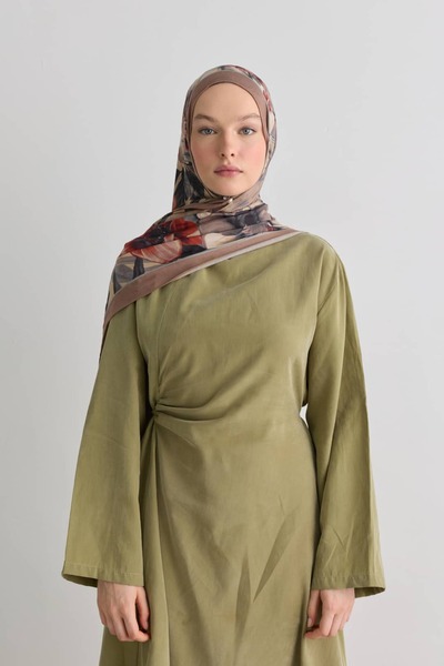 Modakaşmir Hazan Desen Liva Modal Shawl