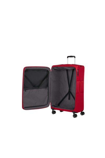 Samsonite GoTwist Spinner Kırmızı 78/29 Körüklü Büyük Boy Valiz