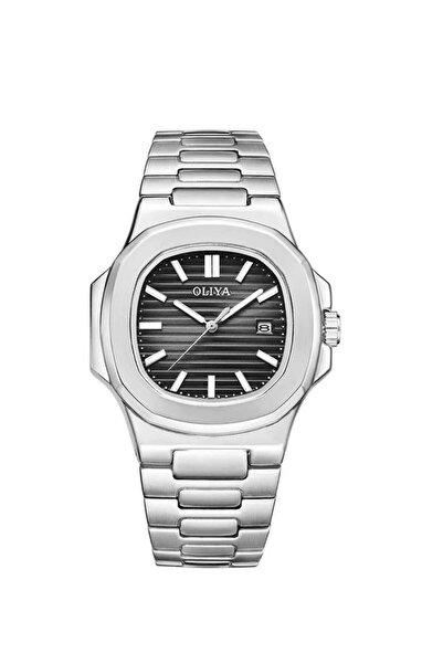 OLIYA Luxury Men's Watch Brand Oiiya Stainless Steel Anti-Rust Watch Complete...
