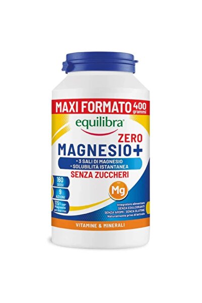 Equilibra MAGNEZIU Bisglicinat, Pidolat și Carbonat, Fara Zahar, Format Maxi,...