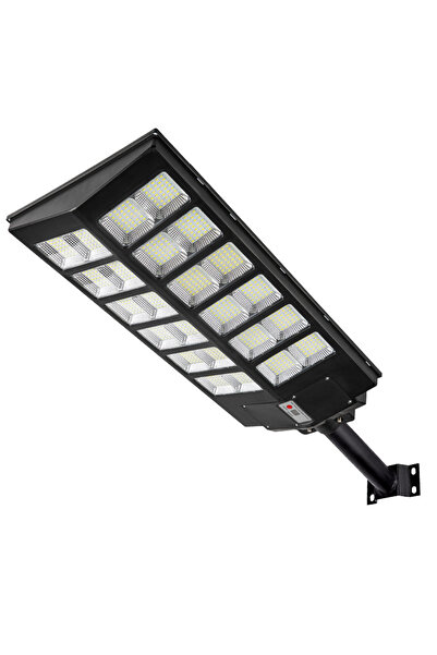 Jortan Lampă solară dublă 2400W, LED de nouă generație, 10.000 lumeni, Teleco...