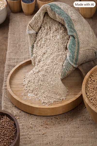 CANLAR SU DEĞİRMENİNDEN ÇEKİLME ATA TOHUMU KARAKILÇIK BUĞDAY UNU 1KG