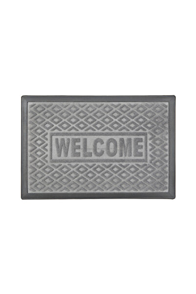 Casa Plastor Welcome I carpet doormat grey 60x40 cm