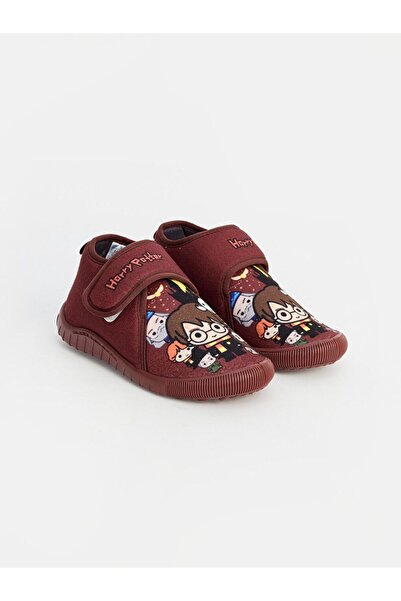 LC Waikiki LCW STEPS Bordo Harry Potter Baskılı Erkek Çocuk Panduf