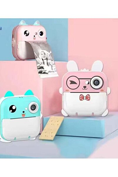 Generic Kids Camera Instant Print Toys for Girls Ages 6-12 Mini Camera with Z...